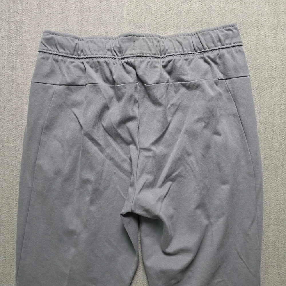 Russell Athletic Pants Mens L Grey Zipper Pockets Tapered Joggers